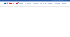 Desktop Screenshot of absport.fr