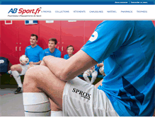 Tablet Screenshot of absport.fr